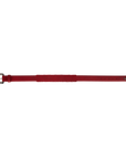 1.5 Woven Laced Belt with Single Buckle - Smoldering Ruby