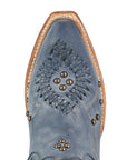 Cossette Boot - Washed Denim