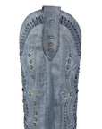 Cossette Boot - Washed Denim