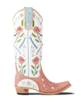 Stars Align Boot - Blush & Matte White