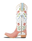 Stars Align Boot - Blush & Matte White