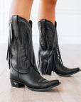 Senita Falls Boot - Jet Black