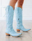 Reverie Knee High Corset - Powder Blue