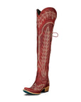 Lexington OTK Corset - Smoldering Ruby