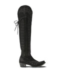 Lexington OTK Corset - Black Suede