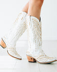 Dolly Boot - Matte White