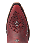 Cossette Bootie - Smoldering Ruby