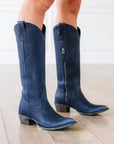 Plain Jane Boot - Midnight Navy