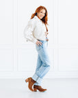 Western Chelsea Bootie - Toffee Suede