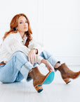 Western Chelsea Bootie - Toffee Suede