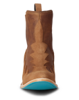 Western Chelsea Bootie - Toffee Suede