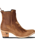 Western Chelsea Bootie - Toffee Suede