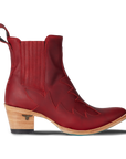 Western Chelsea Bootie - Smoldering Ruby