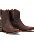 Plain Jane Bootie - Cognac