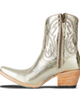 Smokeshow Bootie - Champagne Metallic