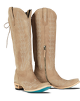 Lexington Knee High Corset - Latte Suede