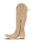 Lexington Knee High Corset - Latte Suede