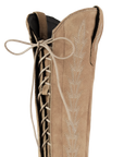 Lexington Knee High Corset - Latte Suede