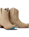 Emma Jane Bootie - Latte Suede