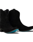 Emma Jane Bootie - Soft Black Suede