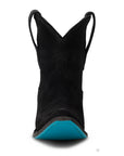 Emma Jane Bootie - Soft Black Suede