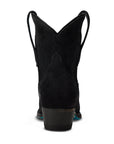 Emma Jane Bootie - Soft Black Suede