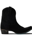 Emma Jane Bootie - Soft Black Suede