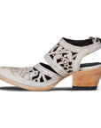 Cutout Slingback Mule in Ceramic Crackle