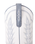 Lexington Boot - Washed Denim/Matte White