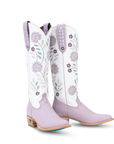 Kenzie Boot - Lovely Lavender/Matte White