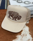 Leopard Buffalo Trucker Hat