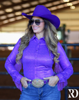 LUCKY SPARKLE & FRINGE PERFORMANCE RODEO SHIRT