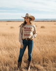 Make America Cowboy Again Stars Graphic Sweatshirt