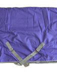 AJ Tack 1200D Horse Turnout Blanket with Storage Bag - Purple