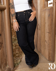 MIA TROUSER - DARK WASH
