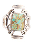 Native Sky Blue Turquoise and Sterling Silver Ring