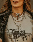 No Guts No Glory Western Graphic Tee