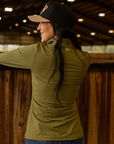 OLIVE SUN SHIRT