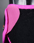 HILASON Ballistic Overreach Bell Boots for Horses Protective, Shock Absorbing, Durable & Comfortable Quick Wrap Hook Loop