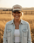 Put It On My Cowboy's Tab Trucker Hat