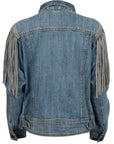 Mason Denim Fringe Jacket