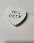 3d Printed Candy Conversation Heart Pins or Earrings Made in America