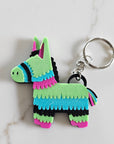 3D Print Mexico Theme Pinata Llama Donkey Party Fiesta Keychain