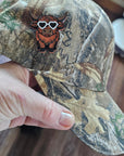 3d Cool Highland Brown Cow Hat Pin Made in America