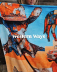 Western Ways Rustic Throw Blanket 60x80 Ultra-Soft Micro Fleece Made in America