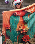 Beautiful Cactus 60x80 Throw Blanket Made in USA
