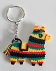 3D Print Mexico Theme Pinata Llama Donkey Party Fiesta Keychain