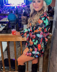 Baha Ranch Vegas Neon Women's Western Blazer