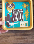 Baha Ranch Zia Balloon Adobe Roadrunner New Mexico 3D Accessory Tray Made in America