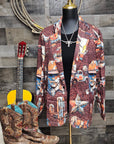 Baha Ranch Western Ways Women's Blazer